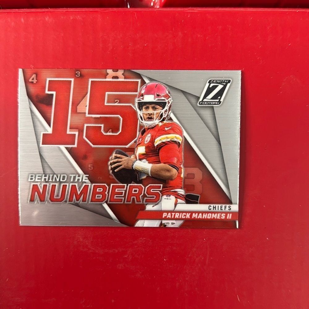 Patrick Mahomes II Behind the Numbers Card